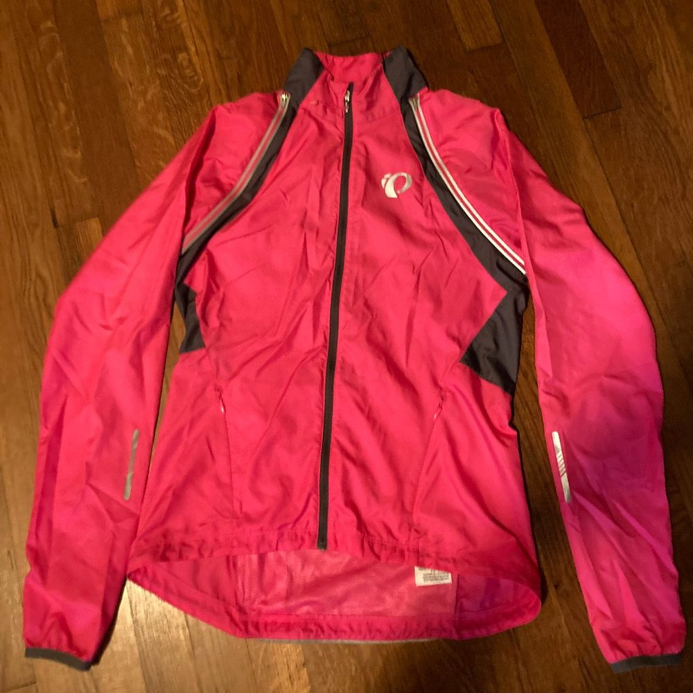 Pearl Izumi Quest Convertible Jacket - Women's Medium, pink